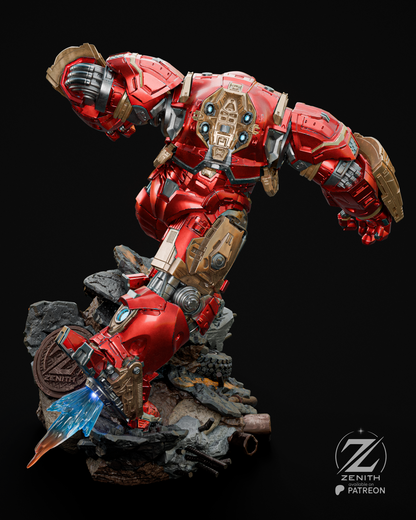 Hulkbuster Statue 3D-Printed Kit