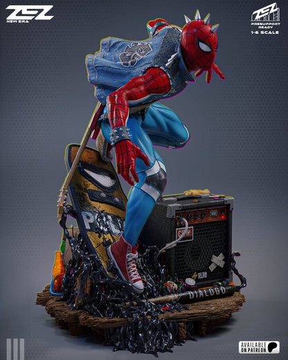 Spider Punk Statue
