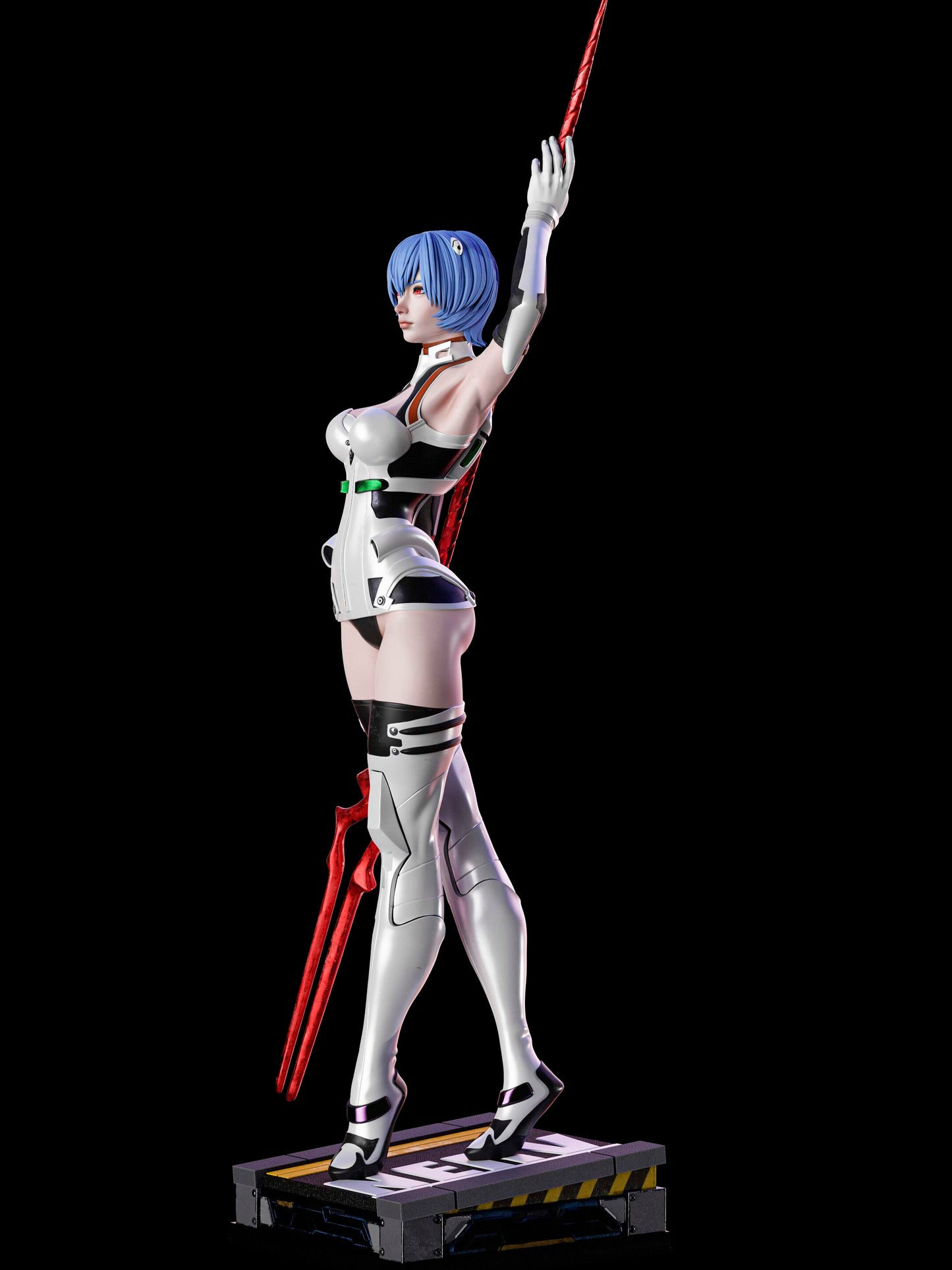 Rei Ayanami Statue 3D-Printed Kit