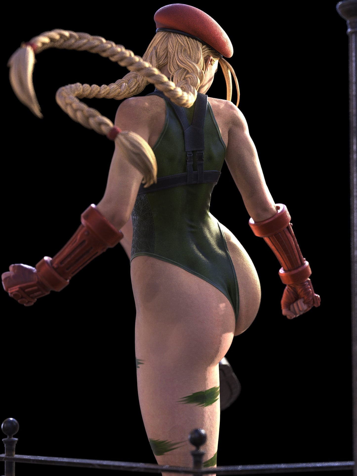 Cammy Statue 3D-Printed Kit