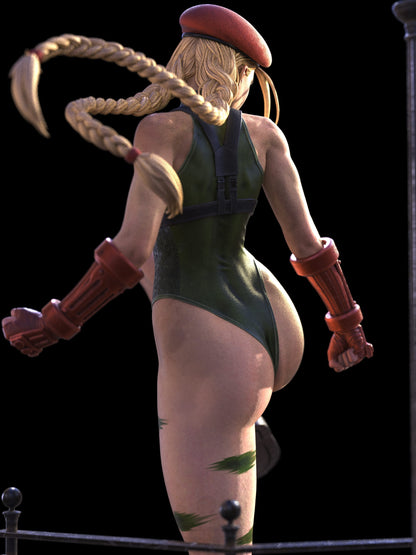 Cammy Statue 3D-Printed Kit
