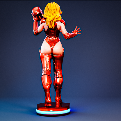 Pepper Potts Statue 3D-Printed Kit