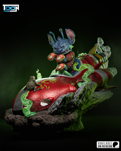 Stitch Statue