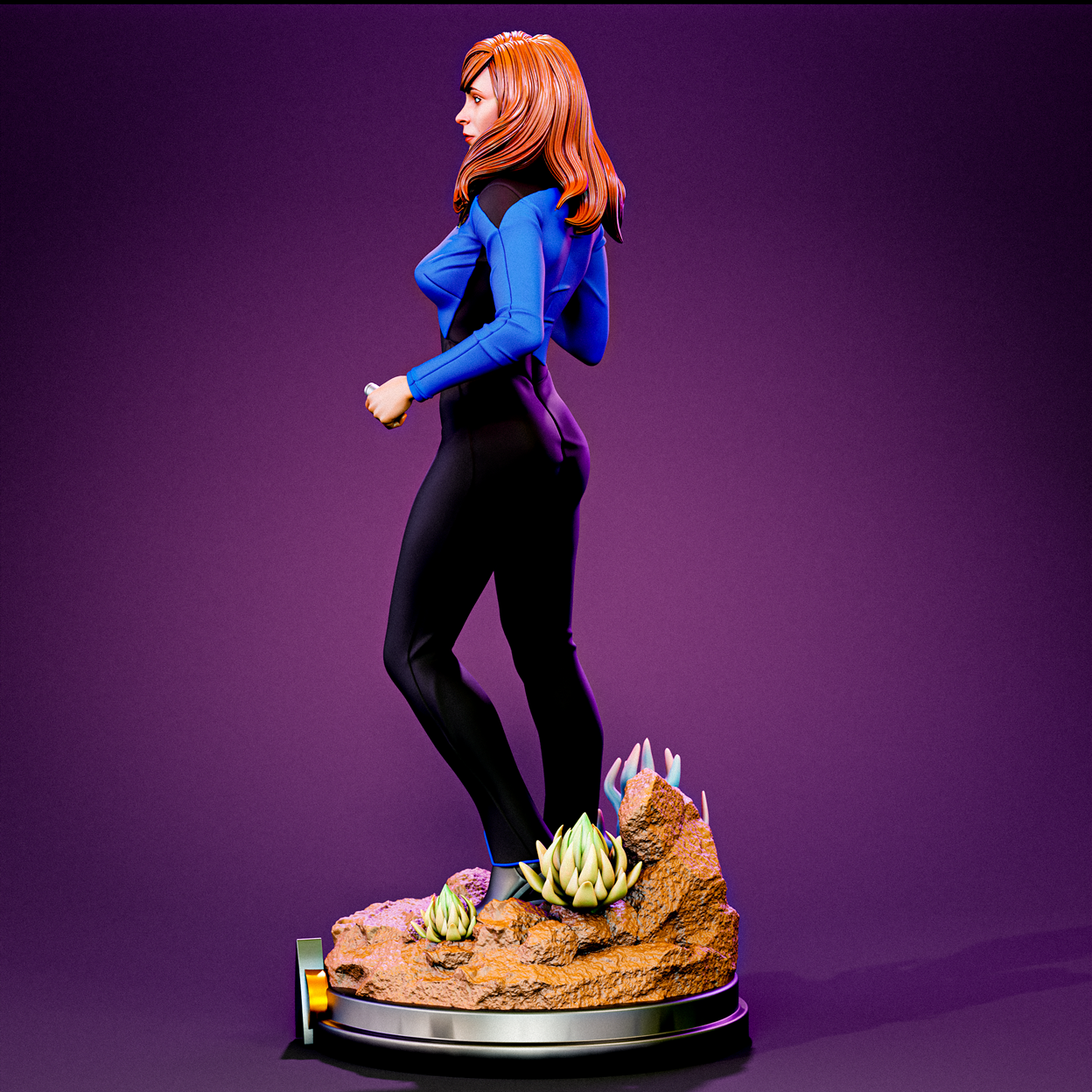 Beverly Crusher Statue 3D-Printed Kit