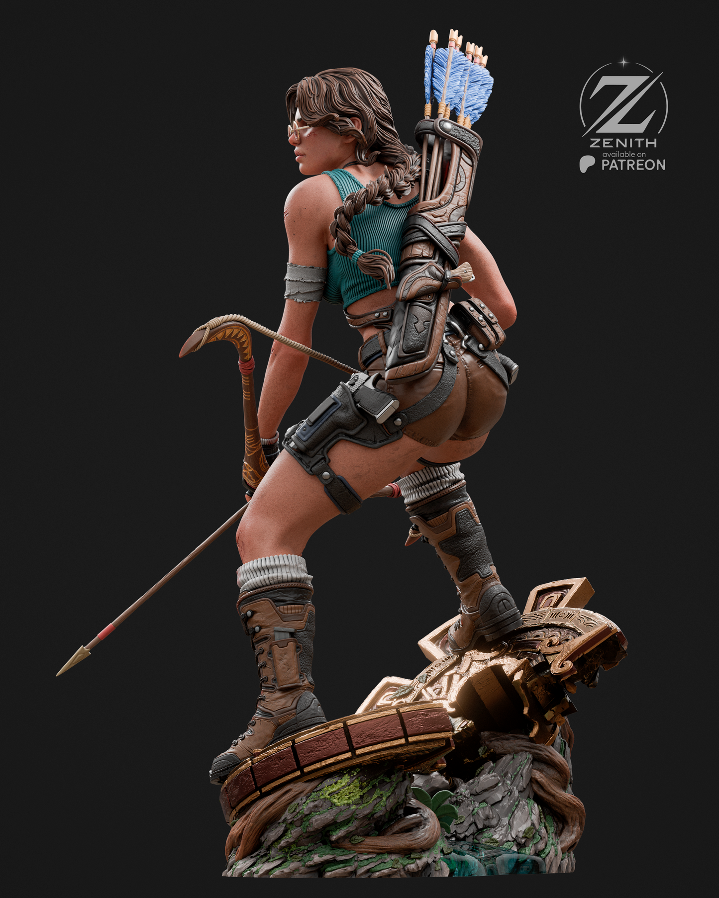 Lara Croft Statue