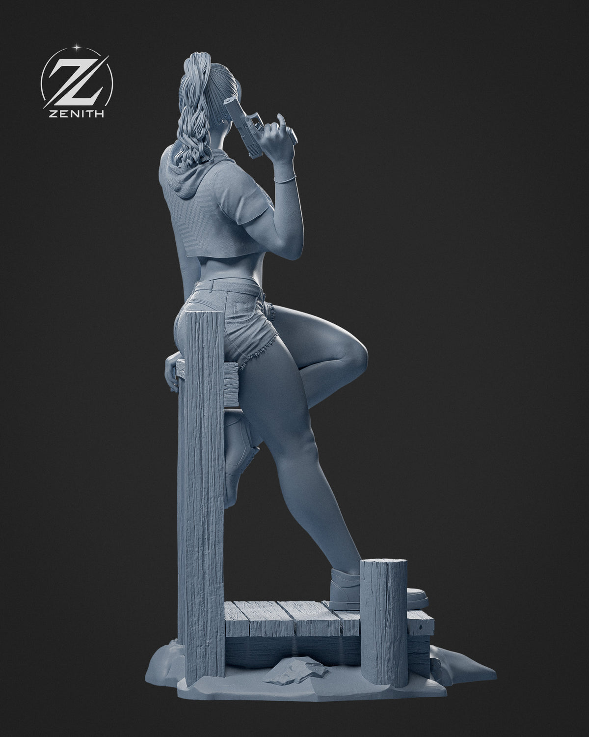 Lucia Caminos Statue 3D-Printed Kit