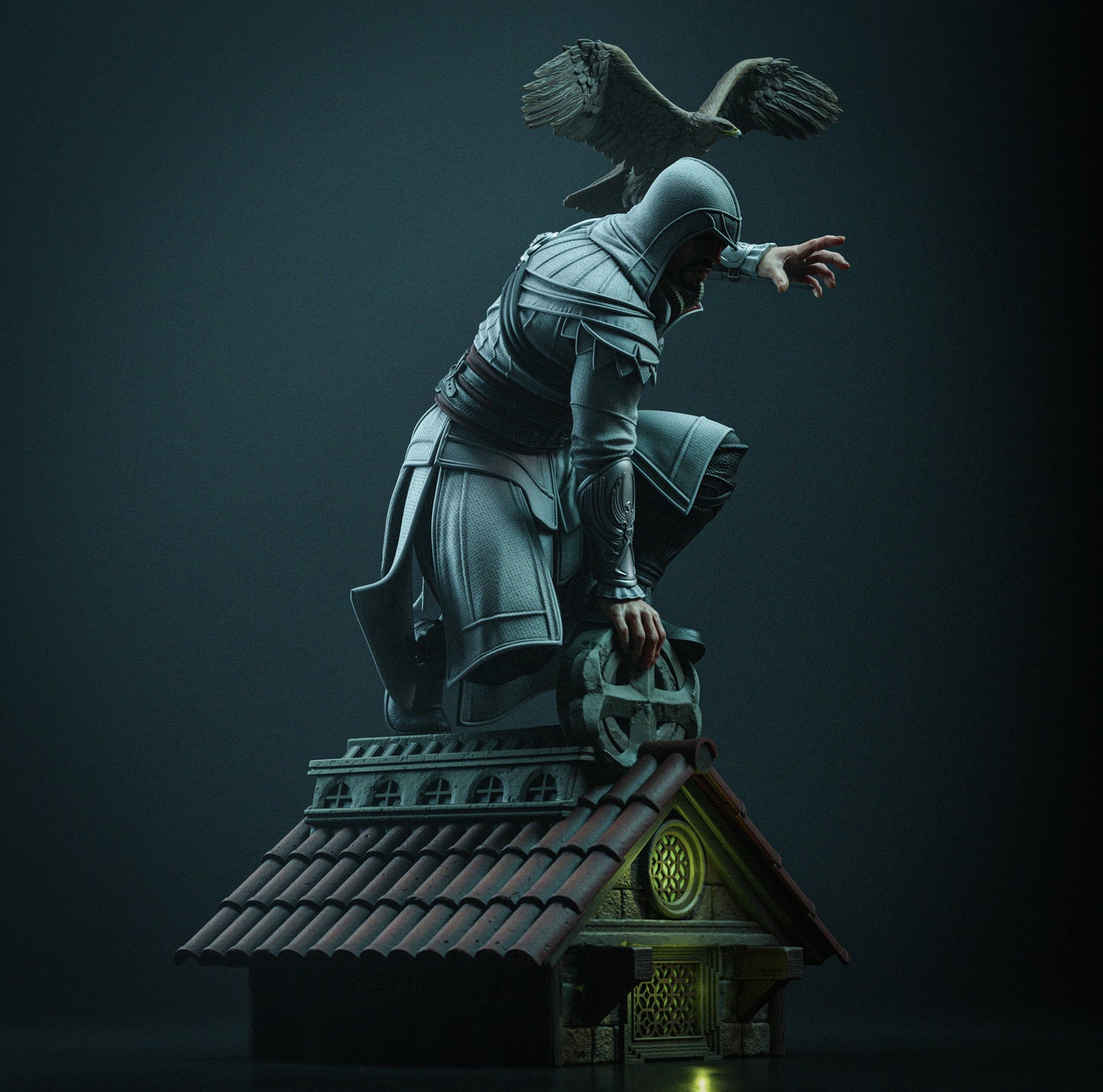 Ezio Statue