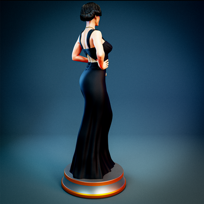 Vesper Lynd (Eva Green) Statue 3D-Printed Kit