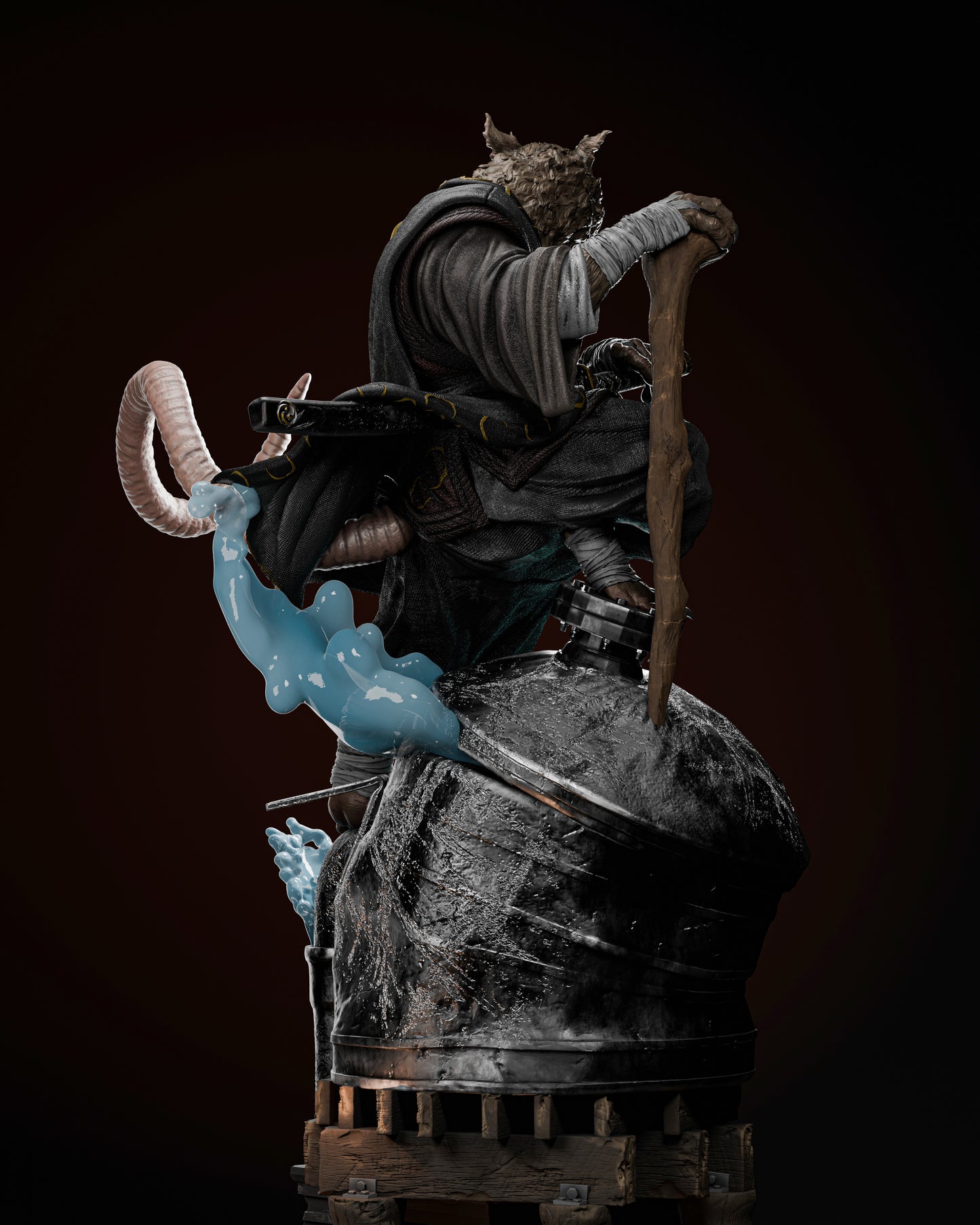 Master Splinter TMNT Statue