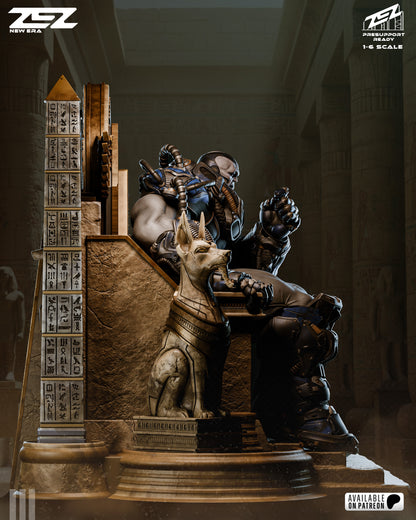 Apocalypse (Throne) Statue 3D-Printed Kit