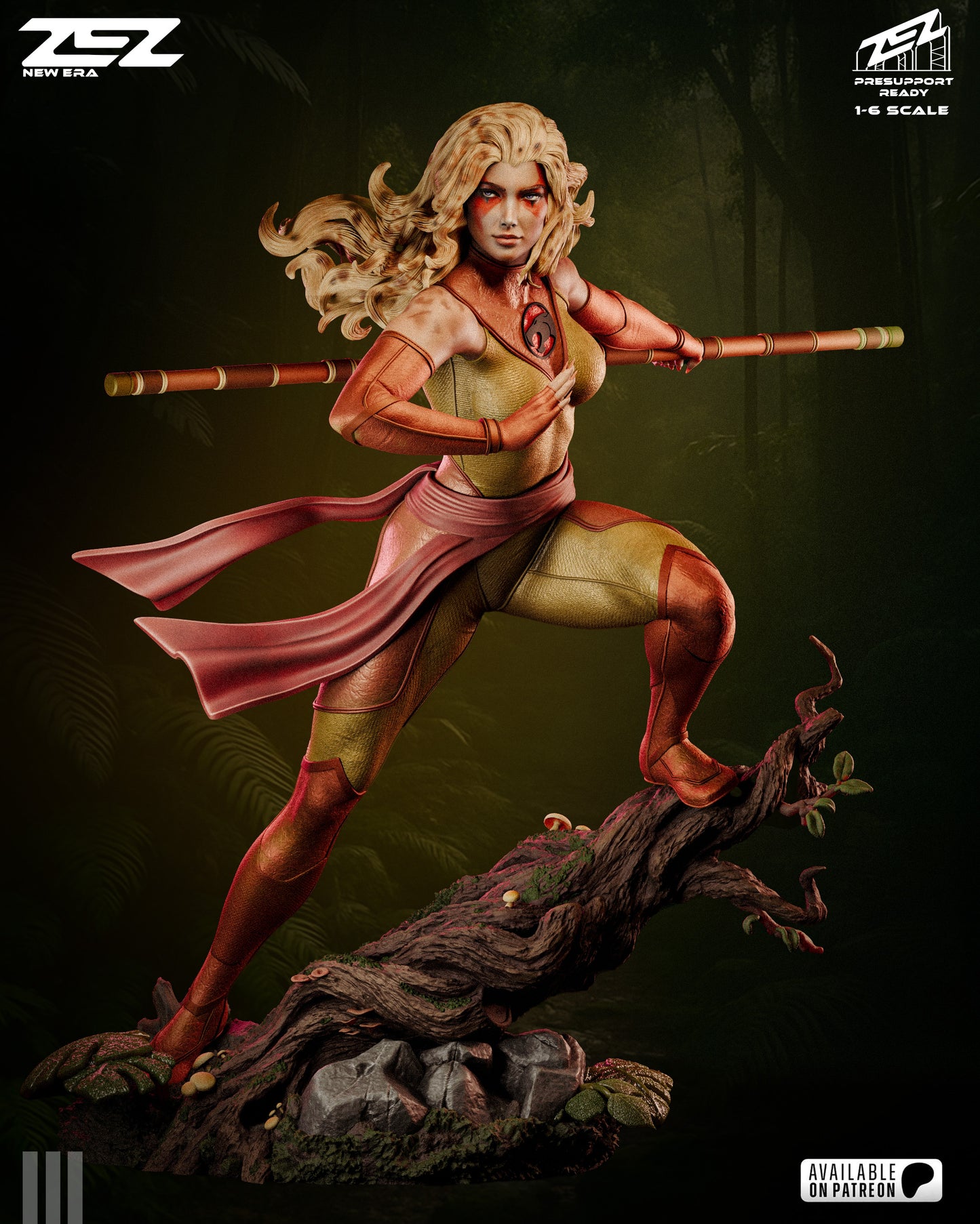 Cheetara Statue