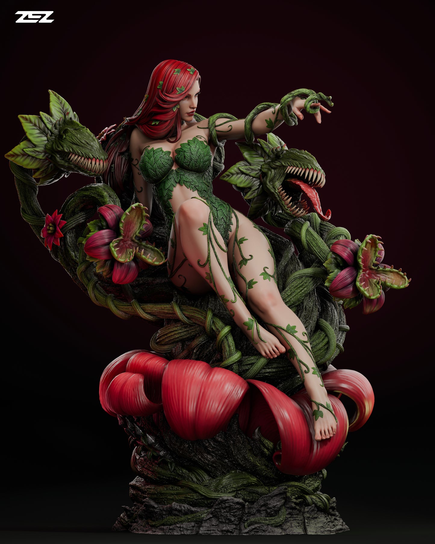Poison Ivy Statue