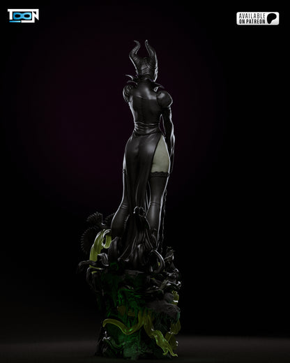 Maleficent Statue