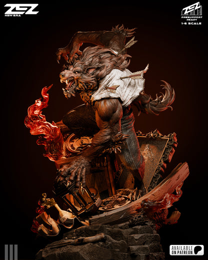 Werewolf Statue