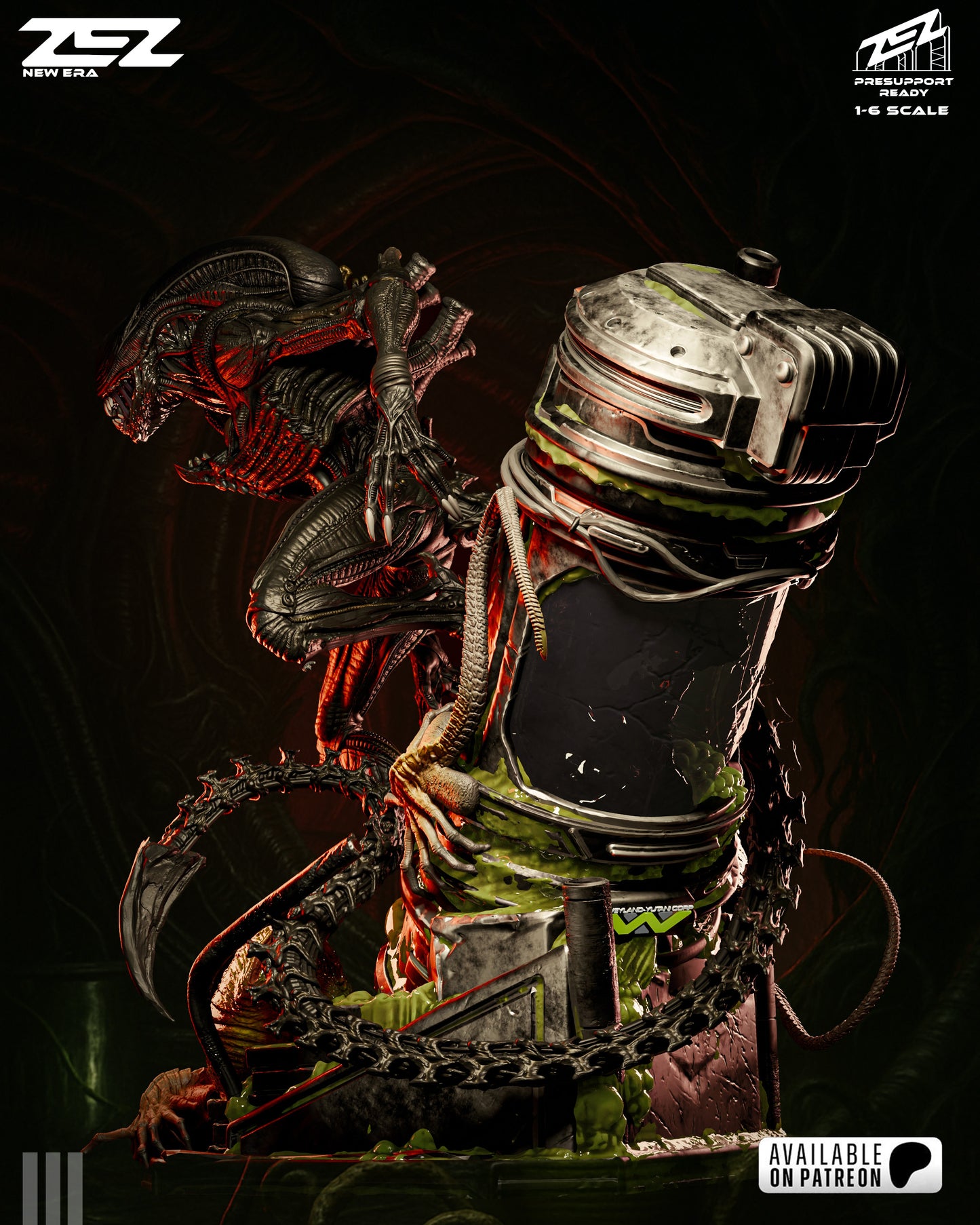 Alien - Xenomorph Statue