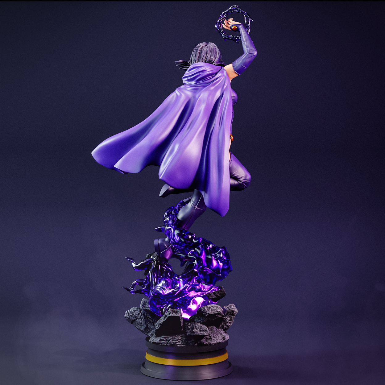 Raven Statue 3D-Printed Kit