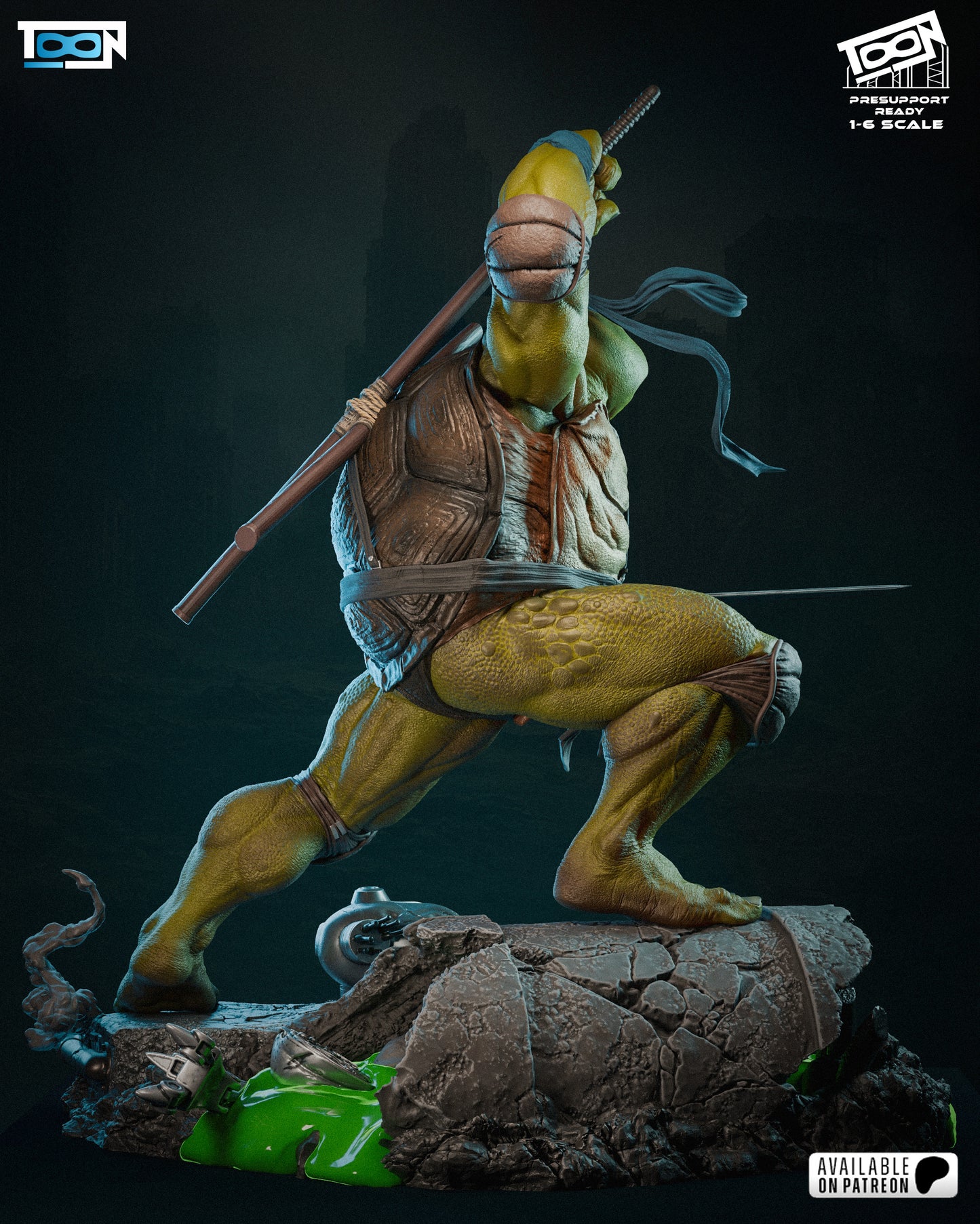 Leonardo TMNT Statue