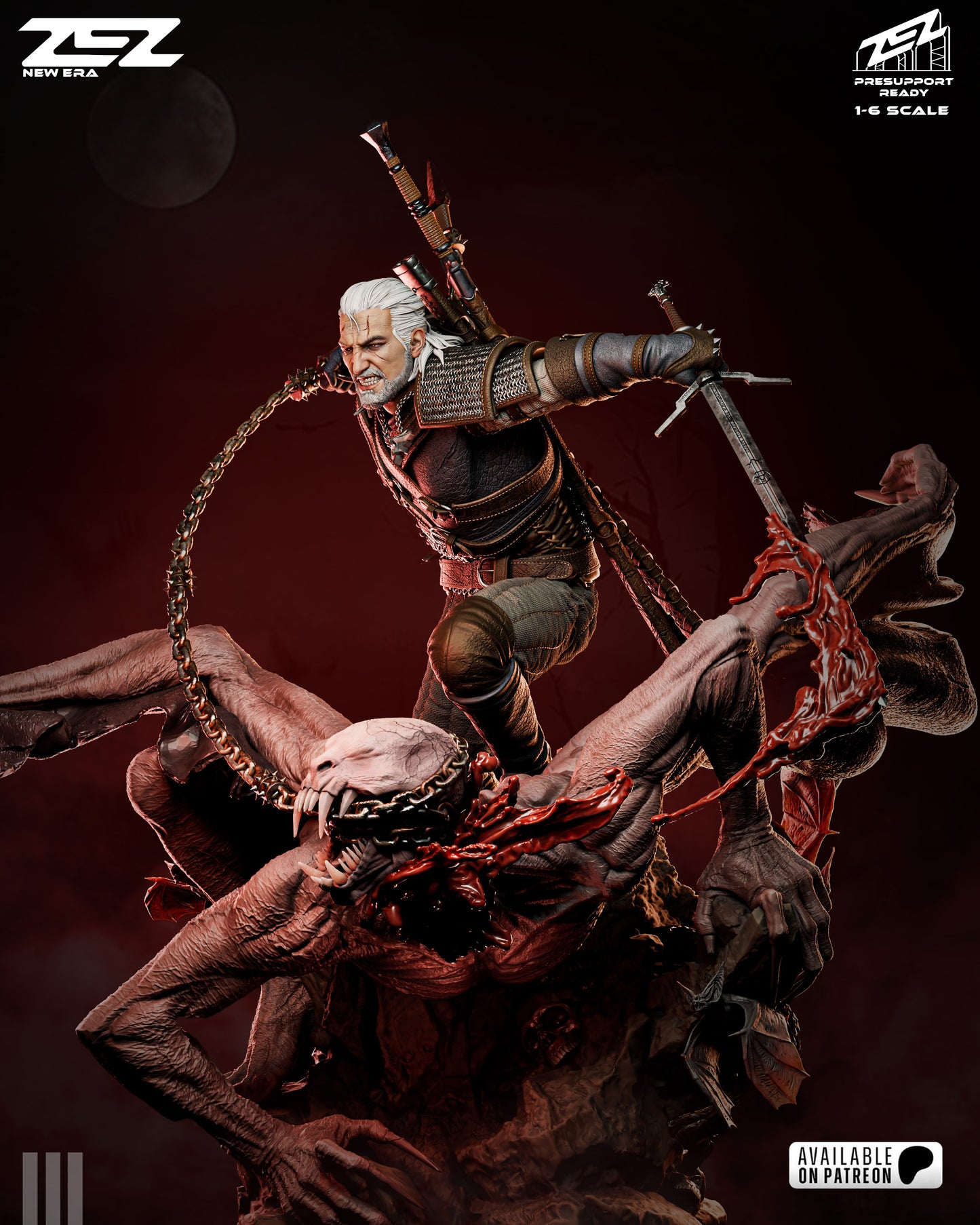 Geralt Statue