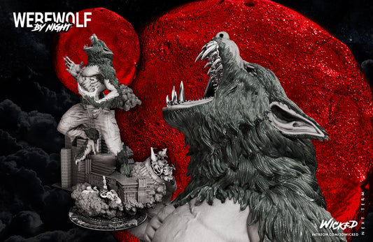 Werewolf Statue
