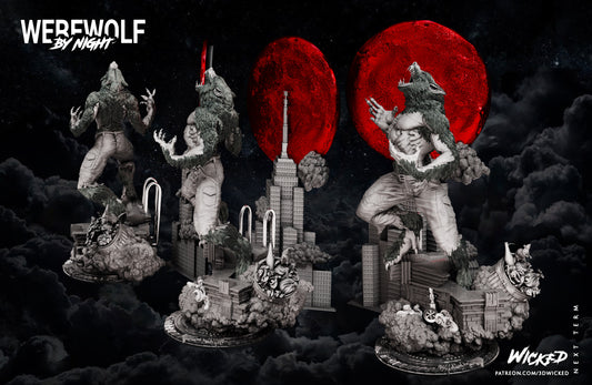 Werewolf Statue