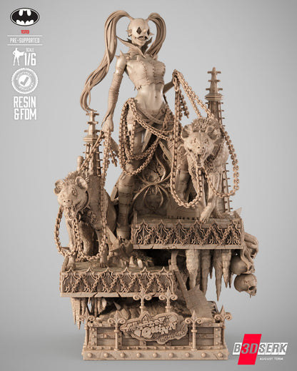 Harley Quinn Who Laughs Statue