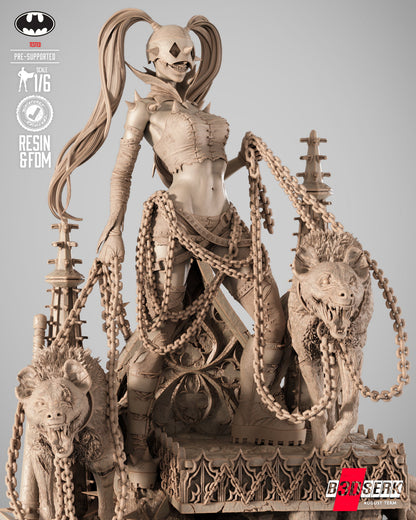 Harley Quinn Who Laughs Statue