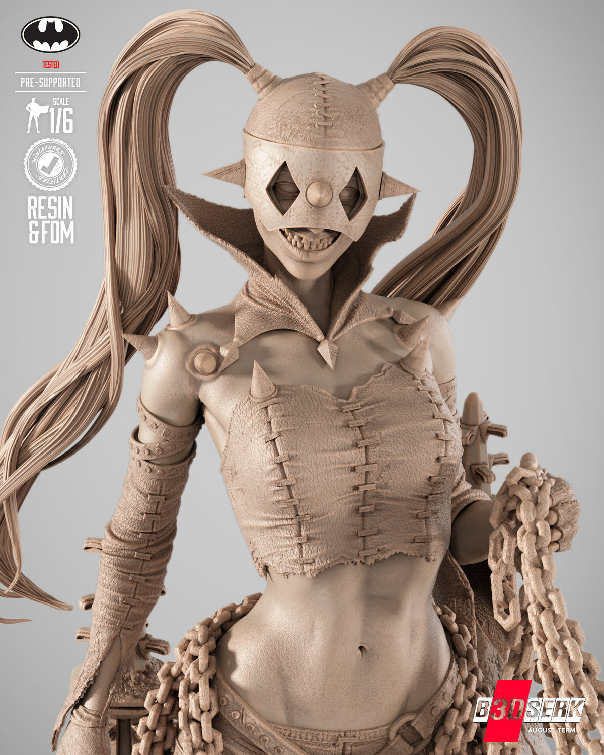 Harley Quinn Who Laughs Statue