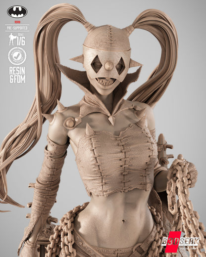 Harley Quinn Who Laughs Statue