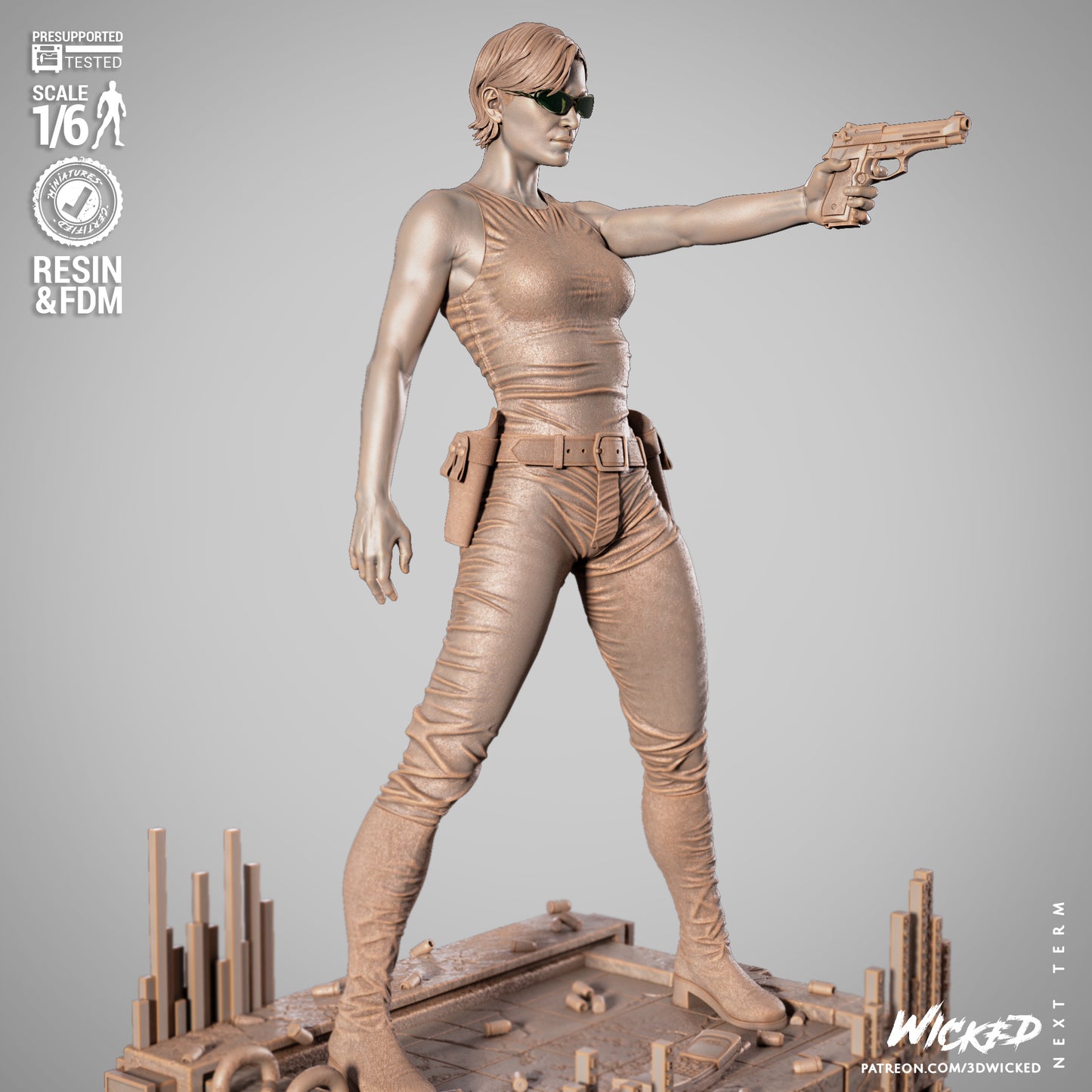 Trinity Statue