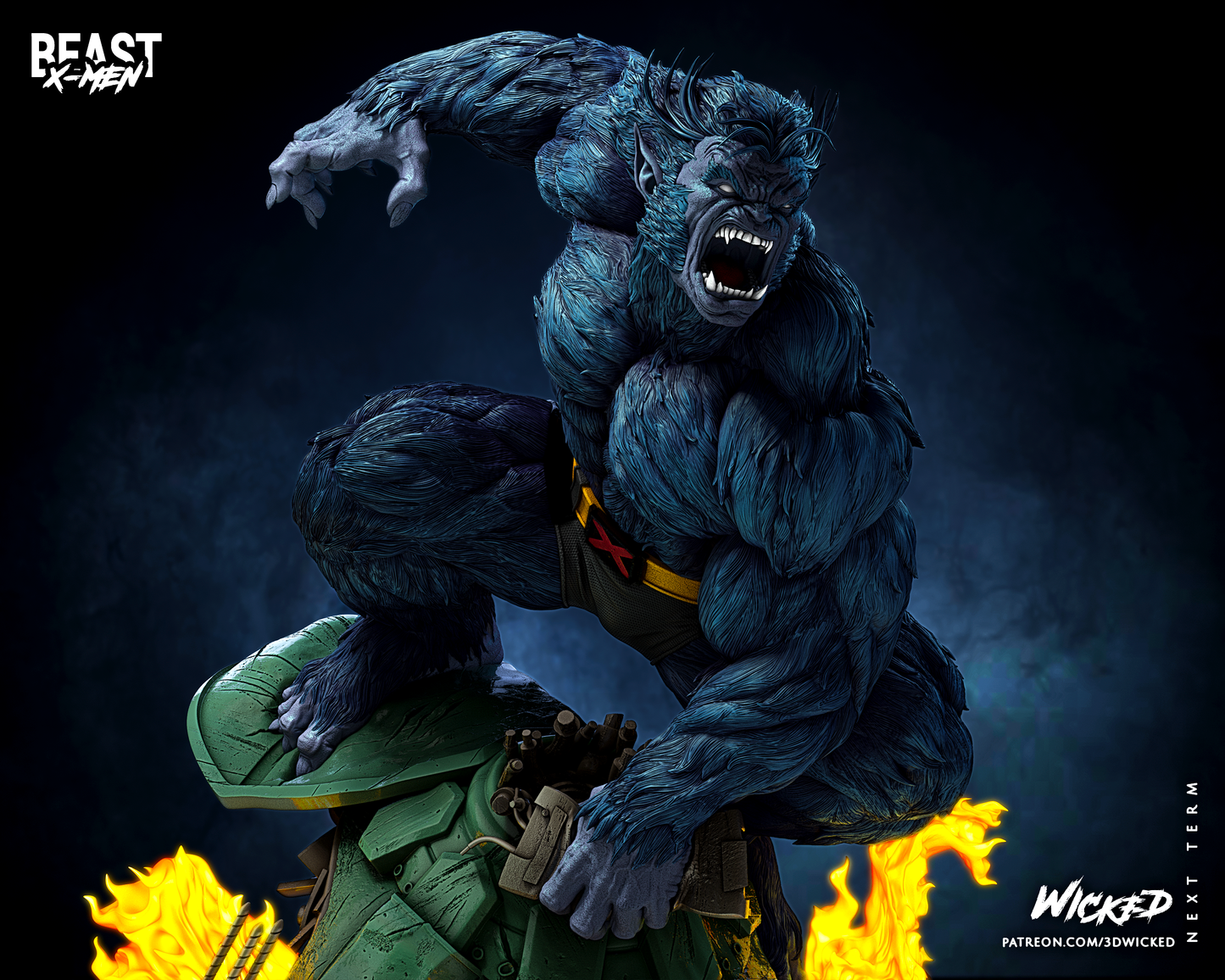 Beast Statue