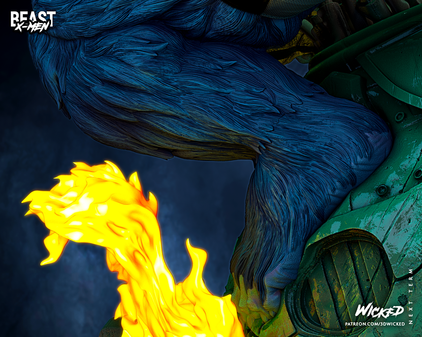 Beast Statue