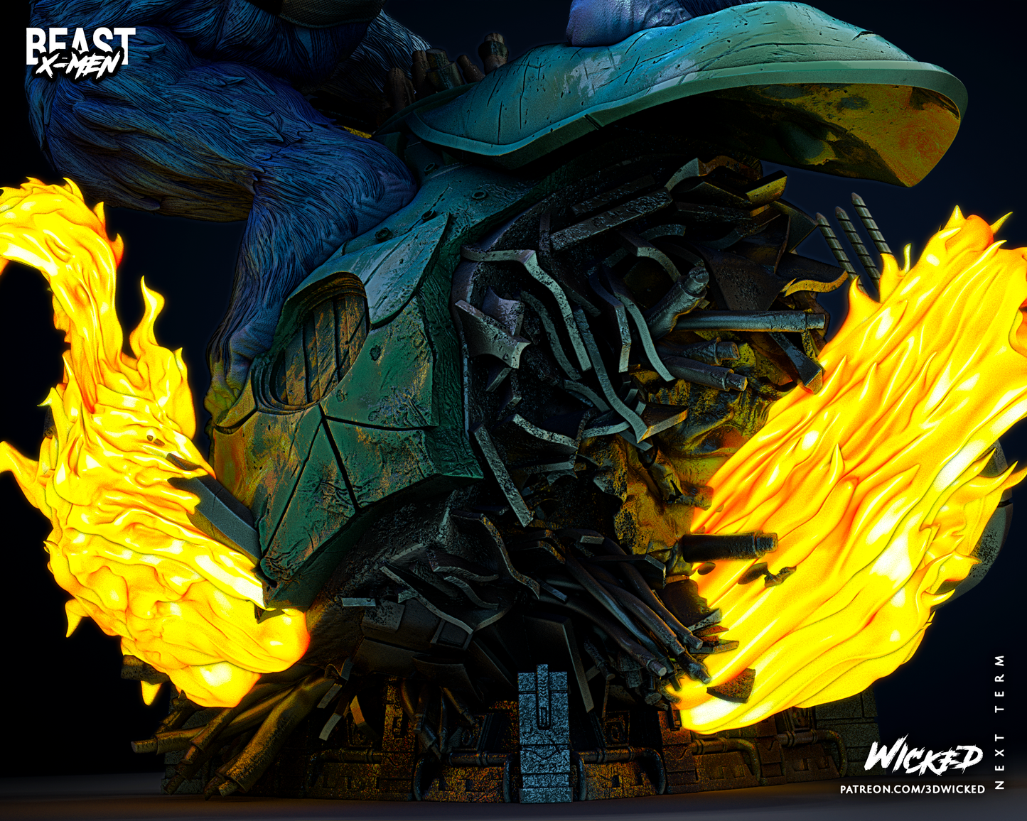 Beast Statue