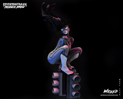 Spider Woman Statue