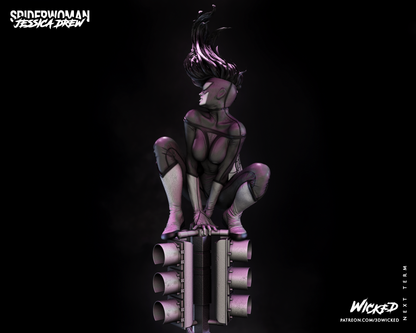 Spider Woman Statue