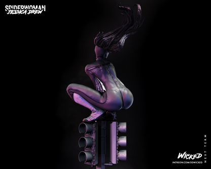 Spider Woman Statue