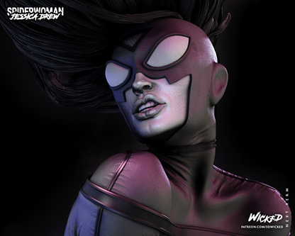 Spider Woman Statue
