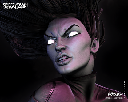 Spider Woman Statue