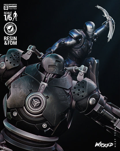 Iron Man and Iron Monger Diorama