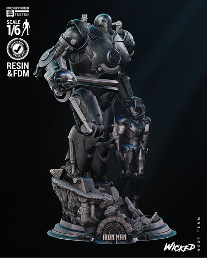 Marvel Iron Monger Statue