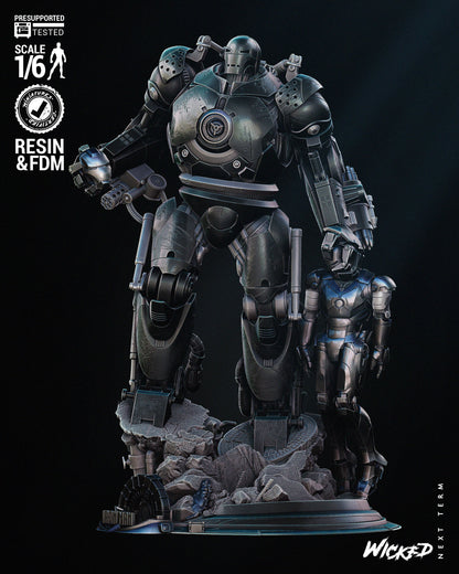 Marvel Iron Monger Statue