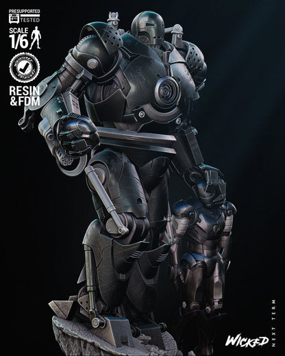 Marvel Iron Monger Statue