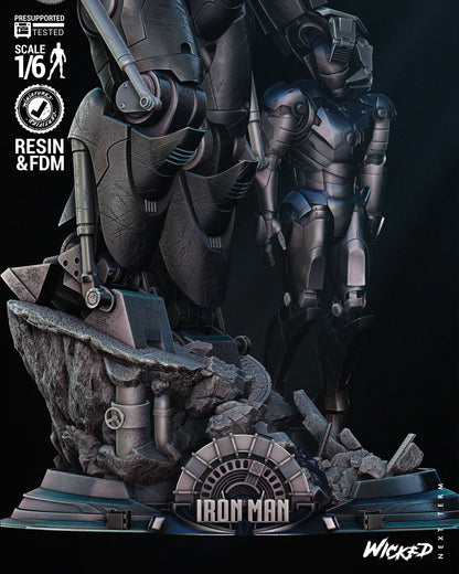 Marvel Iron Monger Statue