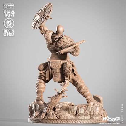Kratos Statue