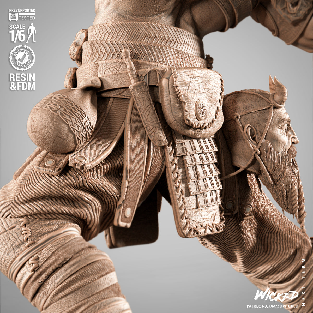 Kratos Statue