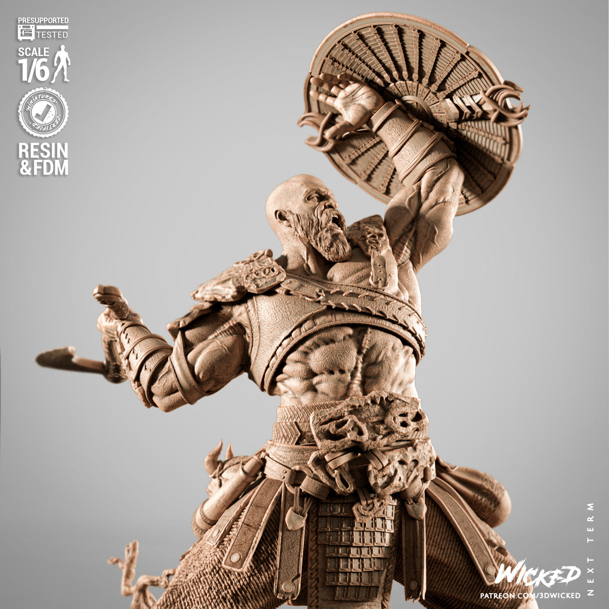 Kratos Statue