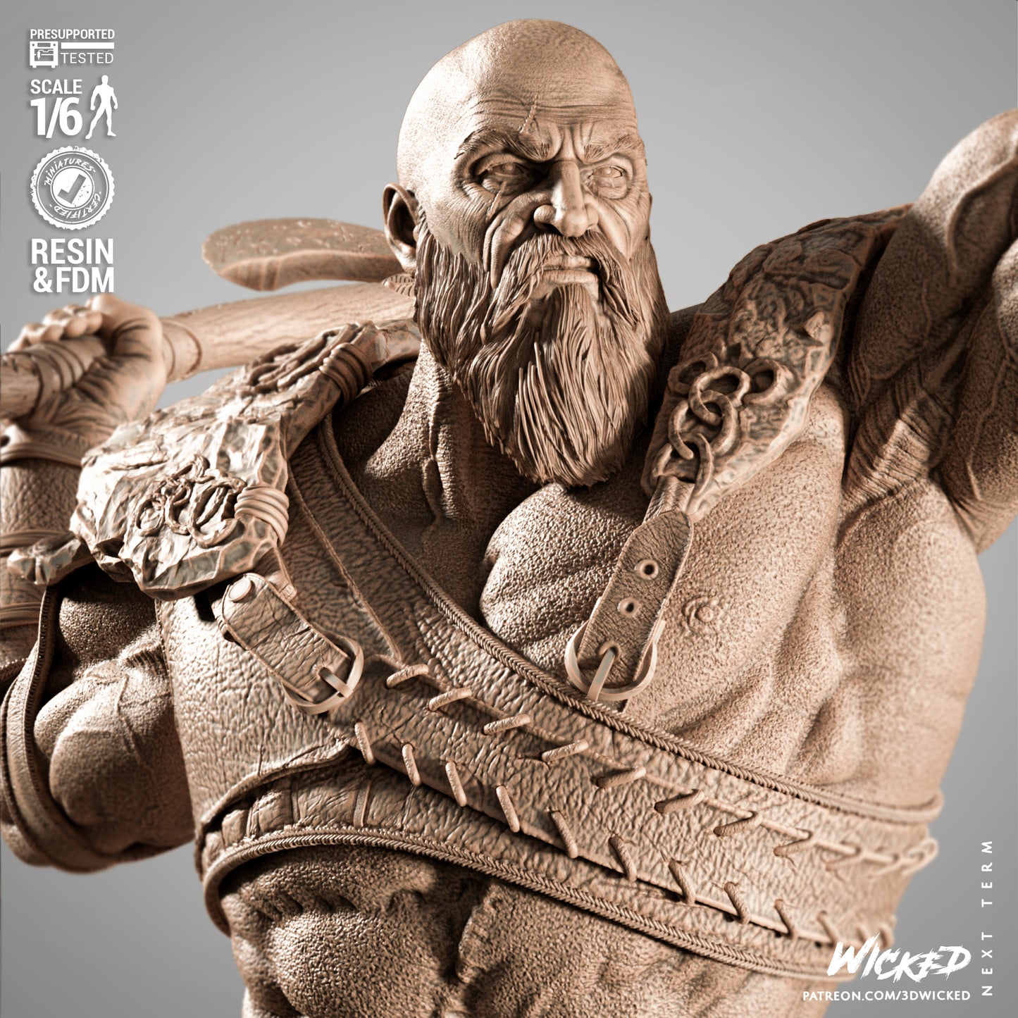 Kratos Statue