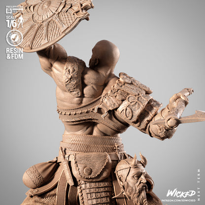Kratos Statue