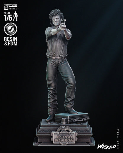 Martin Riggs (Lethal Wapon) Statue