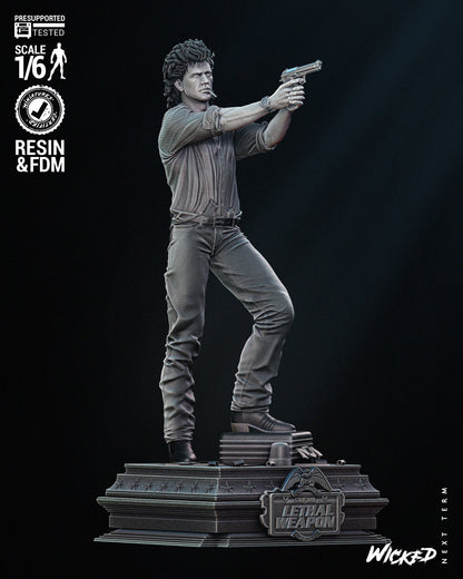 Martin Riggs (Lethal Wapon) Statue