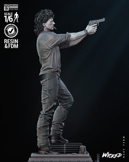 Martin Riggs (Lethal Wapon) Statue